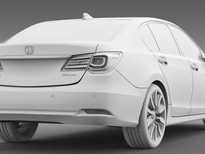 Honda Legend Hybrid 2015 3D model