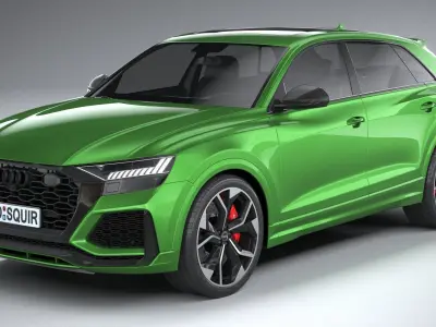 Audi RS Q8 2020 3D model