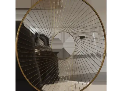 Wall panel Anush  80 cm 3D model