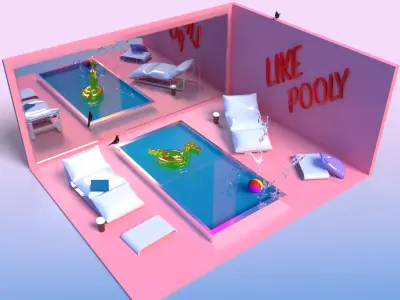 Like a Pooly 3D model