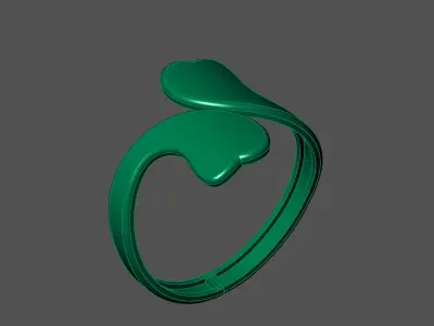 Womens Rings Plain Ring Ready STL 3DM Models Rings women 3D print model