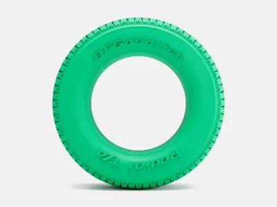 15x8 BFGoodrich Radial TA Tire 275-60-15 3D print model