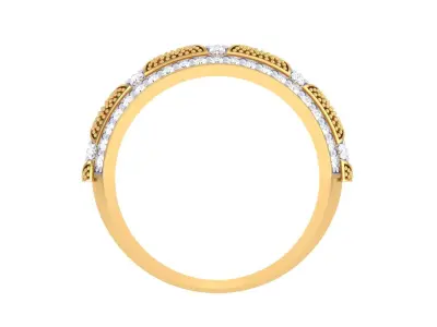 Band Ring - 46 3D print model