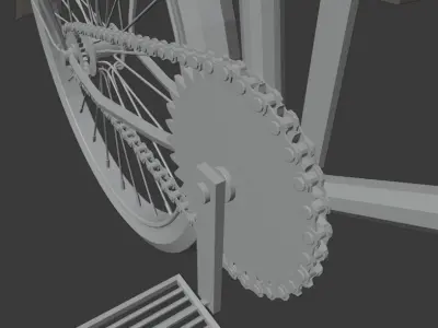 Ride Bicycle Free 3D model