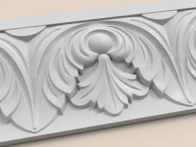 Decoration Molding 3D model 3D model