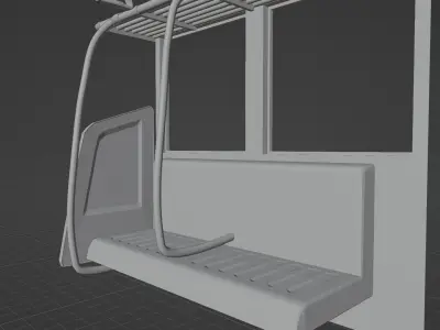 subway train Free 3D model