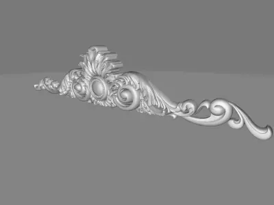 decor ornate crown 3D model