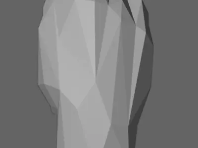 HEART HAND 3D print model