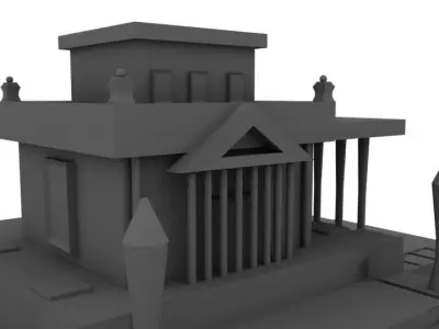 exterior design 3D model purchase