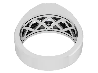 Emerald Halo Band 4348 3D print model