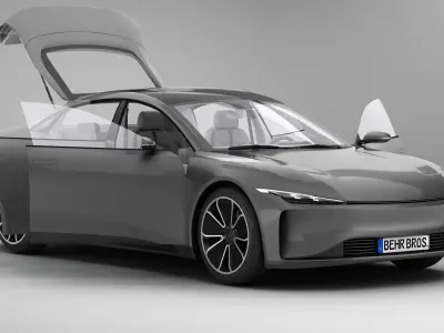 Generic Modern Coupe 3D model