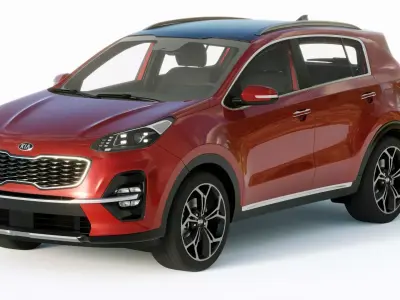 Kia Sportage 2019 3D model