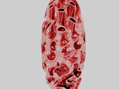 Abstract Gyroid 3D model