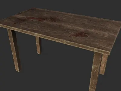Collection tables table 3D model