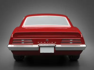 1969 Pontiac Firebird 400 3D model