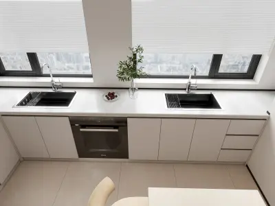 Kitchen Modern interior 94 3D model