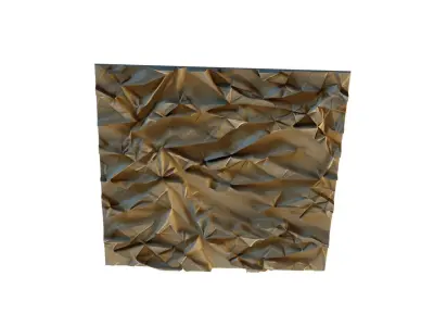 mural decor set wall panel 28 3D model