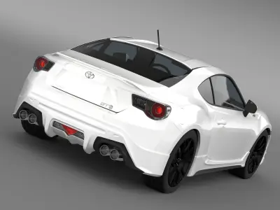 TRD Toyota GT 86 2014 3D model