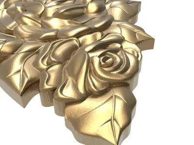  decorative pattern ready for 3D printing 3D model 399