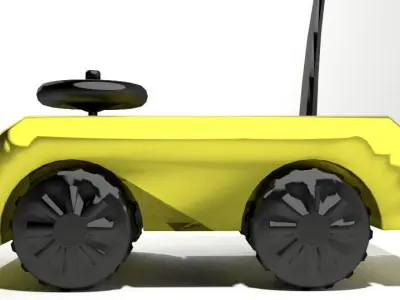 Baby Ride-On 3D model