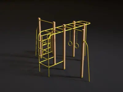 Sports complex 3 3D model