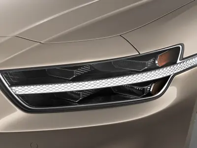 Genesis G90 2021 3D model