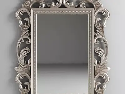 FRENCH STYLE MIRROR 3D model