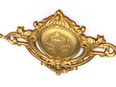 Classic decor ornament 26 3D print model