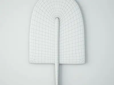 Decorative Fan 4 by ZARA HOME 3D model