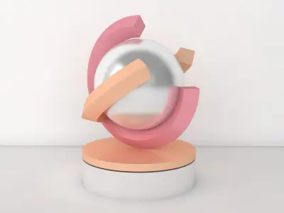 Sculptures dna 3D model