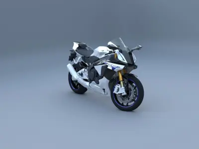 Yamaha YZF-R1M 3D model
