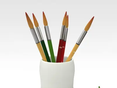 Paint Brush 3D model