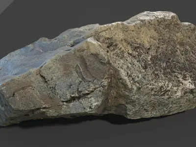 Mountain Rock Scan A Free low-poly 3D model