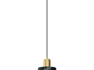 Nordic Luxury Marble Pendant Light 3D model