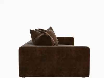 ZLiq Doubel Seater sofa by Marcel Wanders 3D model