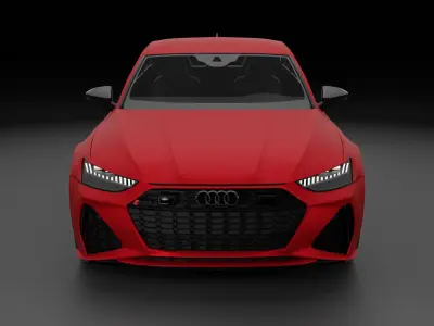 Audi RS7 Sportback 2020 3D model