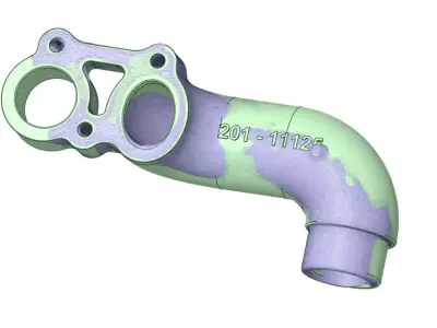 Lister LR1 Manifold Replacement Model - Part No 201 11125 3D print model