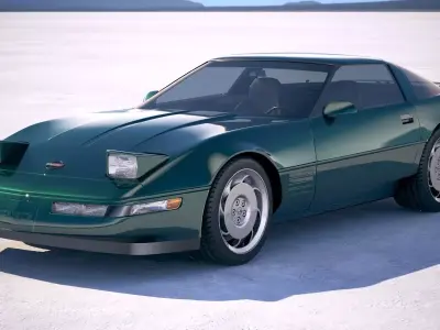 Chevrolet Corvette C4 ZR1 CG 1990-1995 3D model