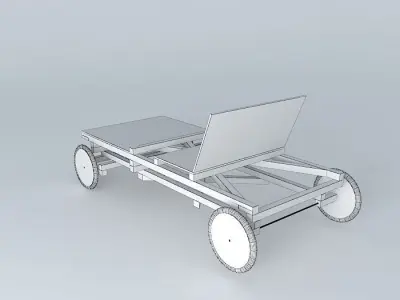 Buildable boxcar Free 3D model