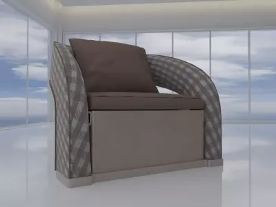 Regal Comfort Retreat Couch 3D model