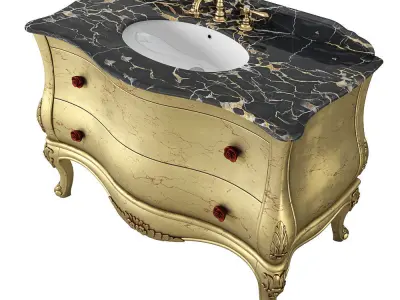 Sink Desiderio Due  Afrodite Hypnos 3D model
