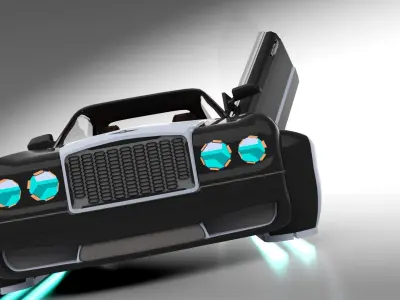 Bentley Brooklands 2055 Upgrd Free 3D model