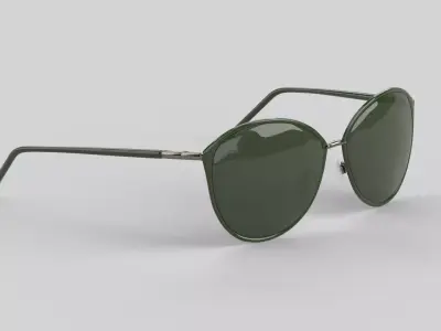 Macie Eyewear Glasses Low-poly 3D model