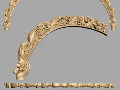 Bed Luxury  3D model