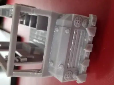 Ork looted ice cream truk 3D print model