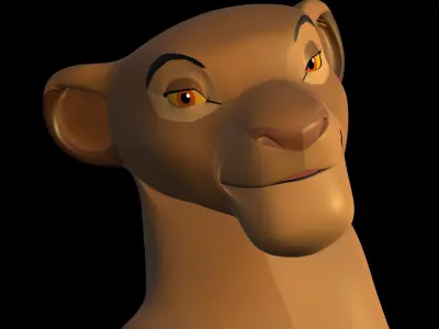 Sarabi Lion King Model Low-poly 3D model