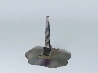 Riga monument "Glory to the liberators of Riga" Free 3D model