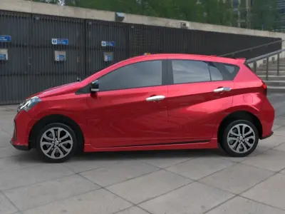 Perodua Myvi 2021 3D model