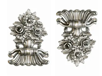 Classic carved 127 3D model