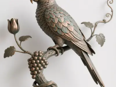 Parrot 3D print model